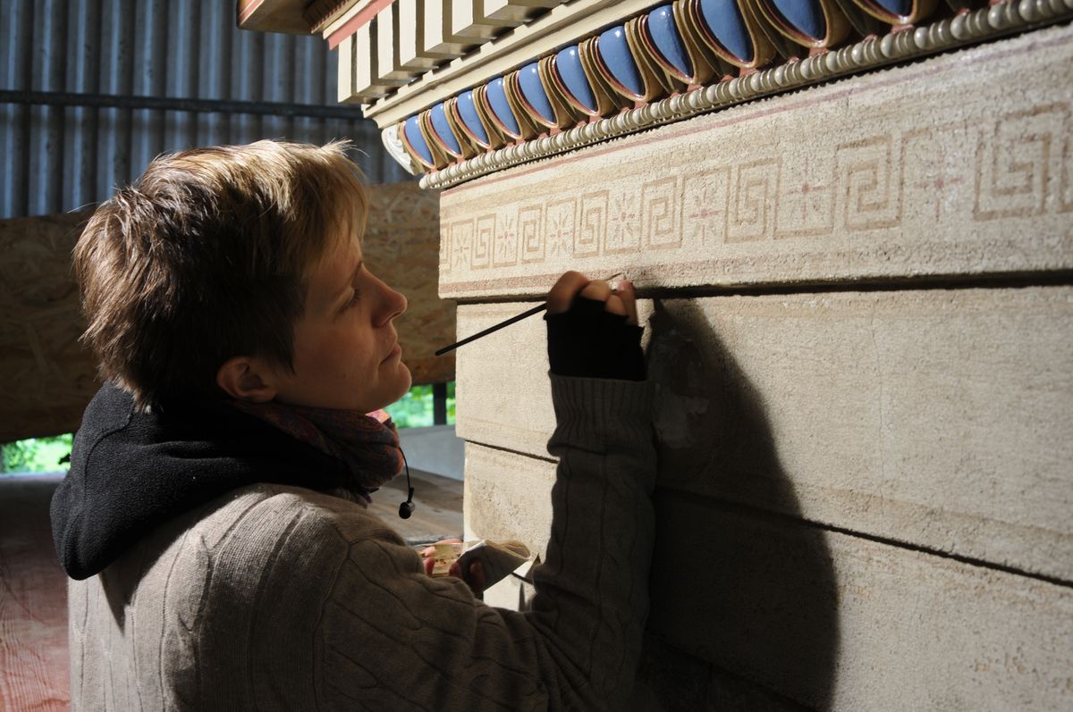 Stibadium der Villa Liegnitz